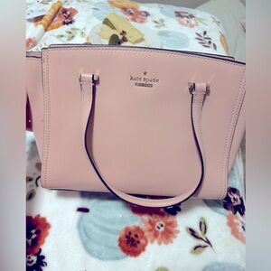 Katie spade pink purse tote